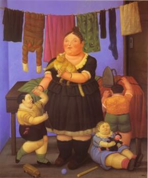 Fernando Botero : The Widow